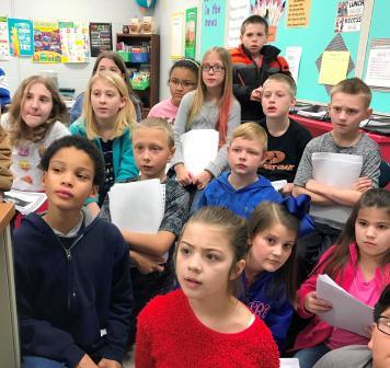 Across the miles: Wingo 4th graders skype with others | Wingo Elementary, Graves County Schools, Kentucky, technology, education, 