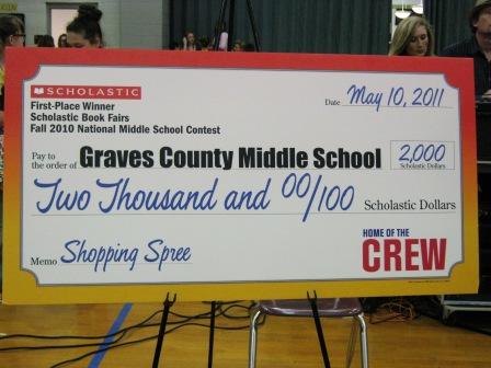 Graves Middle got a shopping spree 