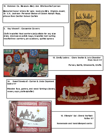 books, cards, toys