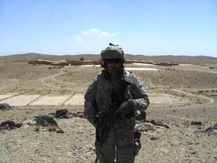 Christmas 2008 - Capt. Barger in Afghanistan