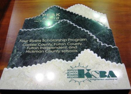 The Peak Award is presented by KSBA to Four Rivers Foundation