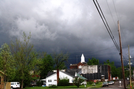 Wednesday, April 27, 2011 - one of many storm clouds 