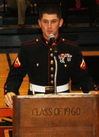Marine and HCHS grad Colt Broyles