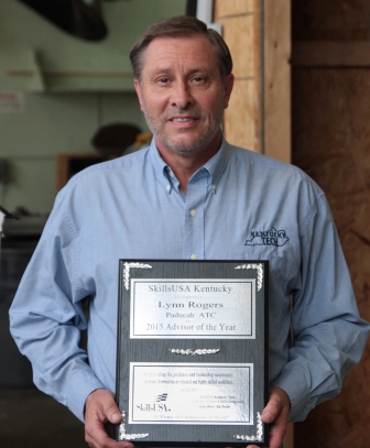 Rogers Named 2015 Kentucky SkillsUSA Advisor of the Year 