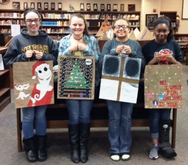 Hickman County students compete in brown bag art contest