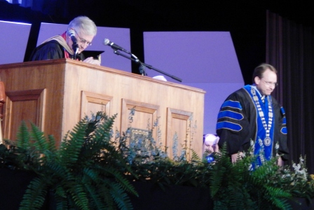 Achievement, Endeavor, and Hope - MSU President invested