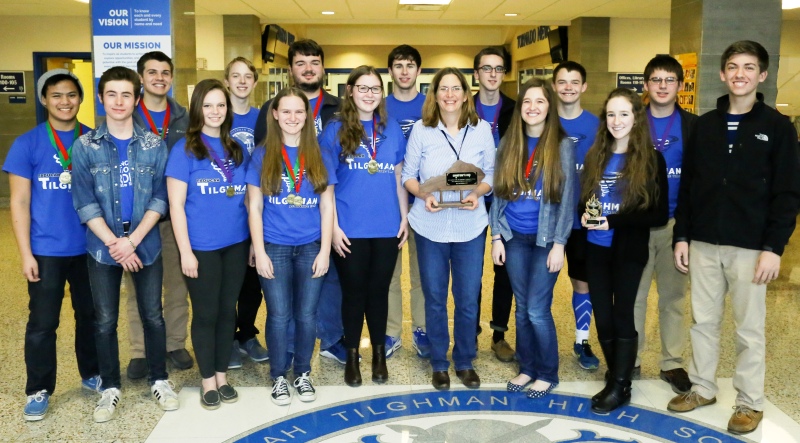 PTHS Academic Team runner up in 2016 competition