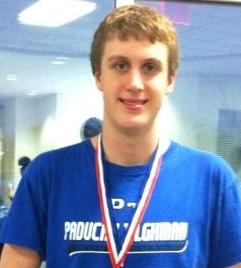 PTHS Freshman Oatman wins at Region 1 Swim Meet
