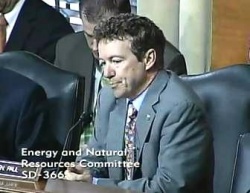 Senator Paul Channels Ayn Rand in Energy Committee Address