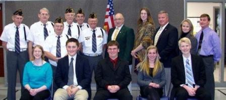 Potter is runner up in American Legion District Oratorical Contest 