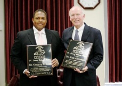 Robinson and Alexander share Dr. Samuel Robinson Award
