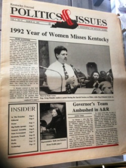 Kentucky Journal of Politics & Issues, March 1993