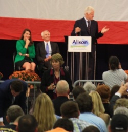 Bill Clinton returns to Paducah to stump for Grimes