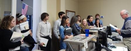 Students meet elected officials on Law & Gov't Day