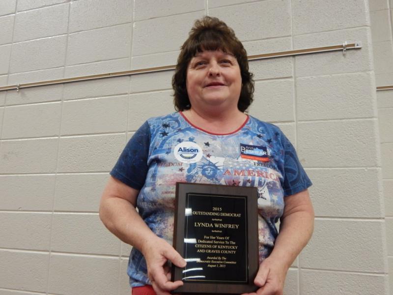 Fancy Farm 2015 - Graves County Dems of the Year