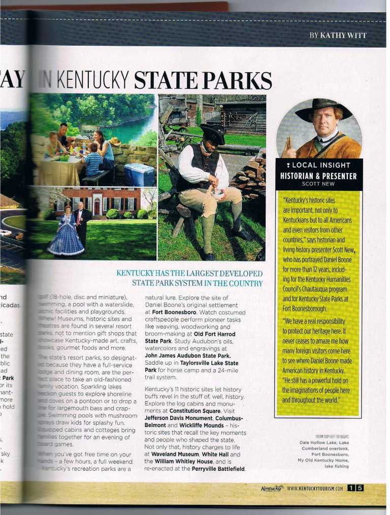The park is mentioned on page 15 of the guide.