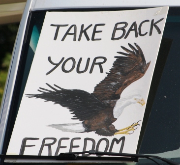 Take back freedom