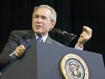 President Bush Addresses Americans over War